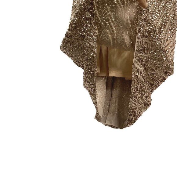 Boston Proper Size 14 Sequin Dress 100% Polyester Dry Clean Only, NWT - Picture 9 of 16